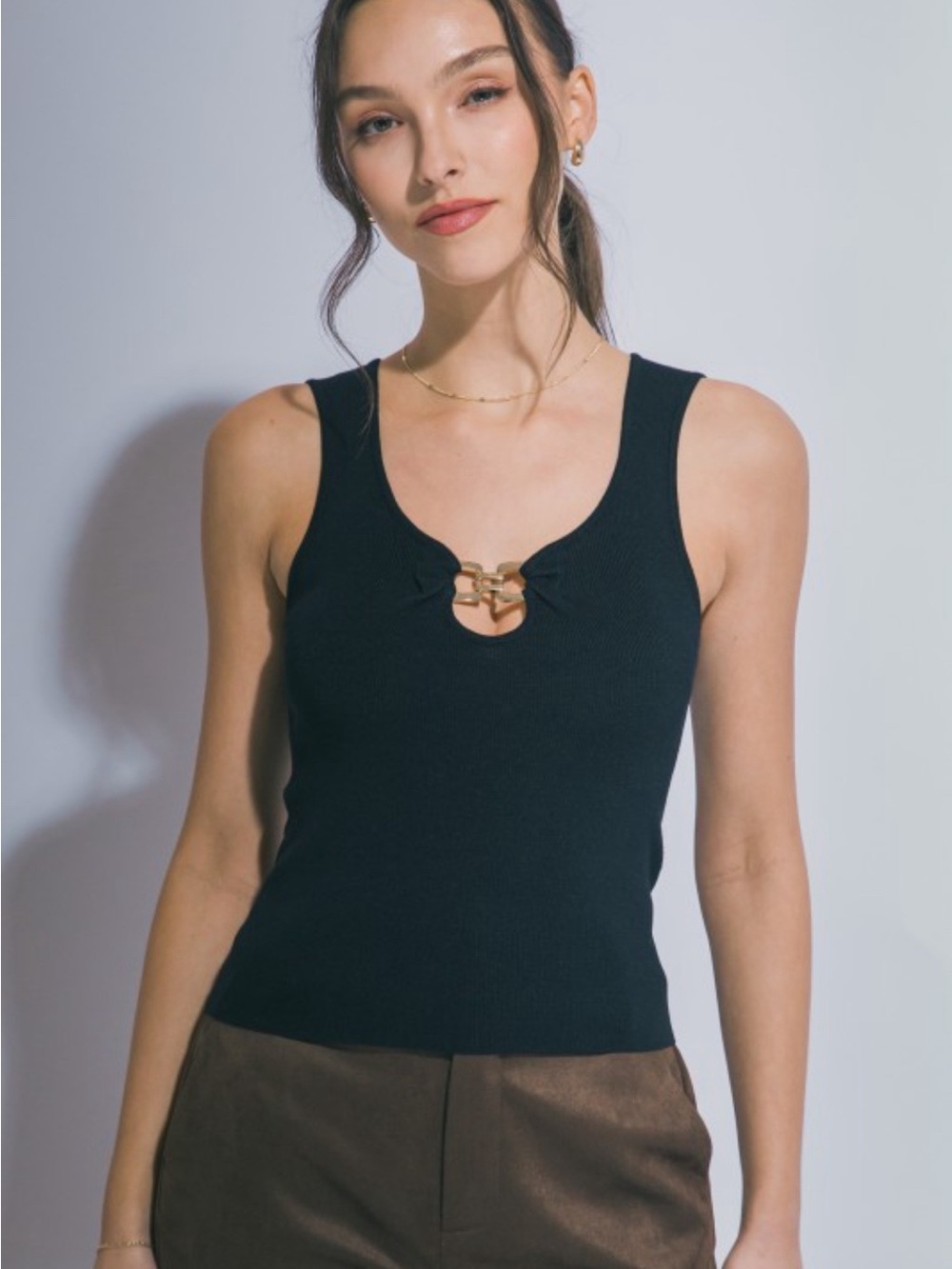 Women’s Black Tank Top